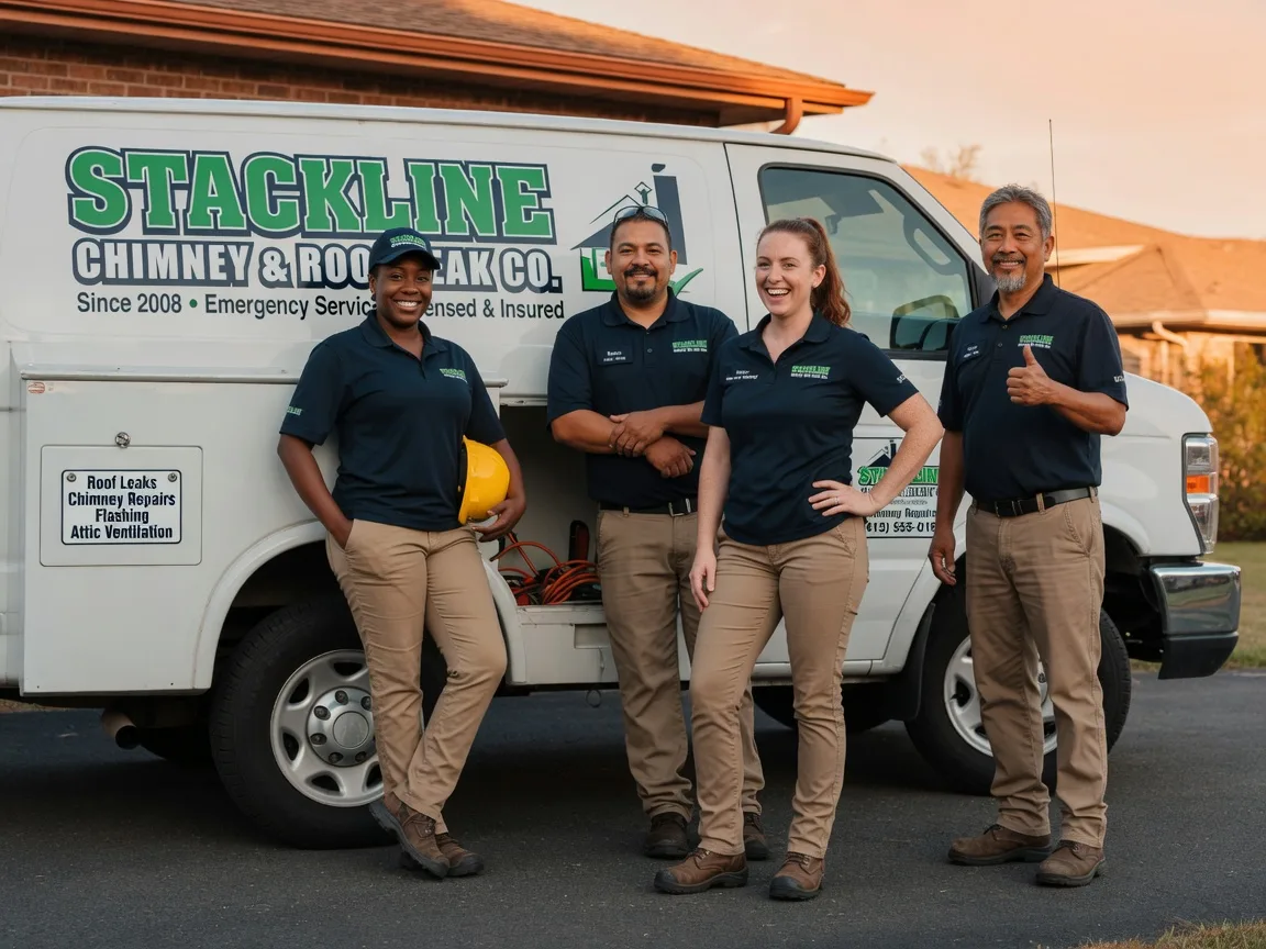 Chimney flashing repair company in Leipsic, OH